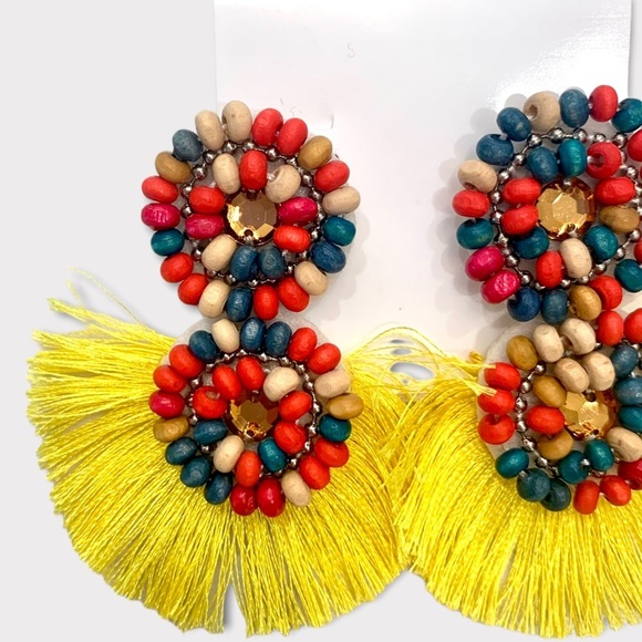 FRANCESCA’S | Tassel Earrings. NWT. - Picture 3 of 4